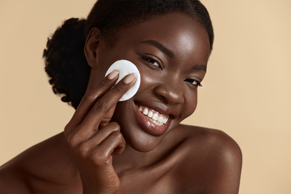 black girl skincare