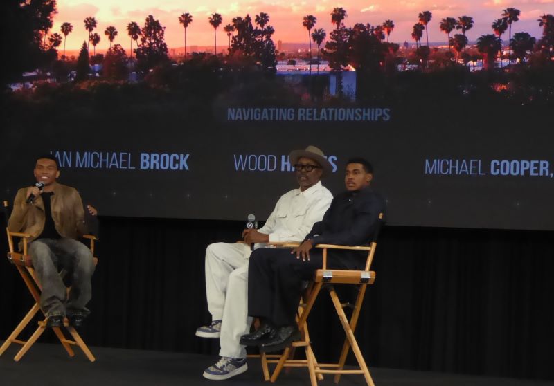 Ian Michael Brock, Wood Harris and Michael Cooper, Jr: Photo Credit, Ricky Richardson