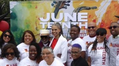 Juneteenth Day of Dialogue Participants, Staff and Volunteers Photo Credit Ricky Richardson