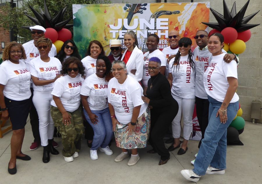 Juneteenth Day of Dialogue Participants, Staff and Volunteers: Photo Credit, Ricky Richardson