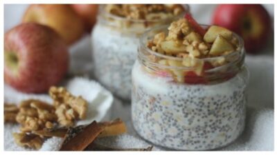 Healthy Homemade Overnight Oats Oatmeal