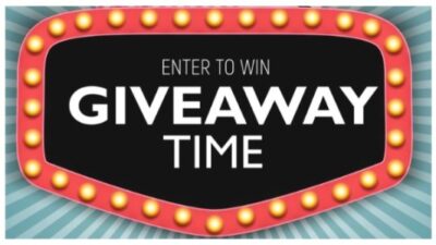 Enter to win. Giveaway time.