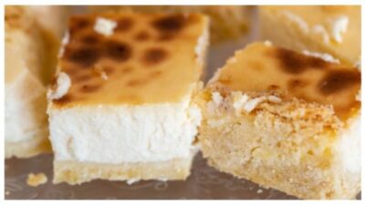 close-up of Cheesecake Bars