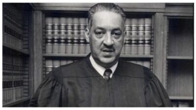 the nation&rsquo;s first African-American Supreme Court justice