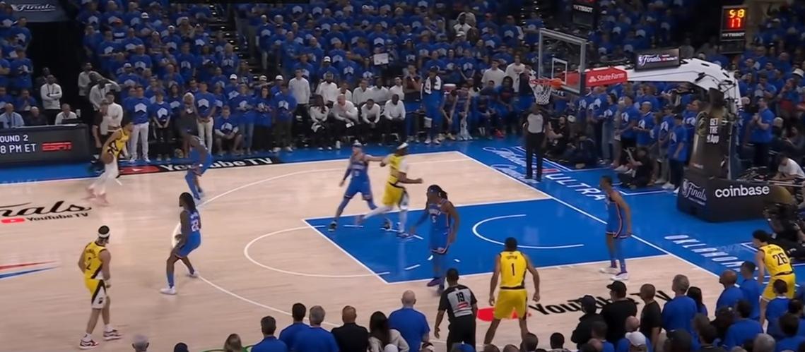OKC & Indiana Game 7 2025 NBA Finals - screenshot