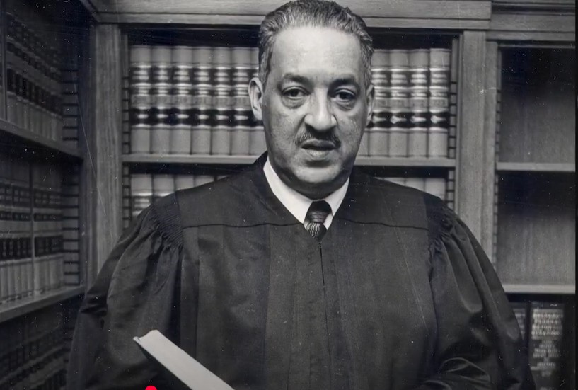 the nation&rsquo;s first African-American Supreme Court justice