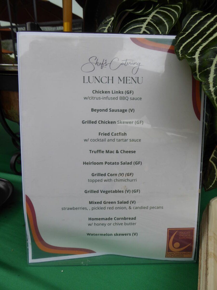 Shef's Catering Menu: Photo Credit, Ricky Richardson