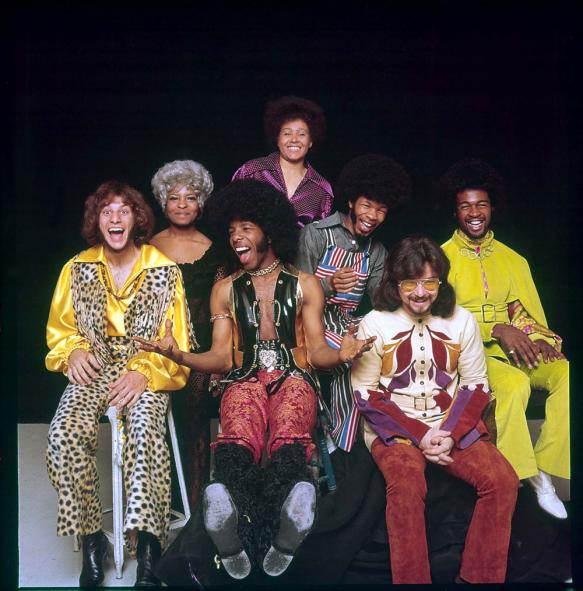 Sly (front/center) and the Family Stone (courtesy free online)