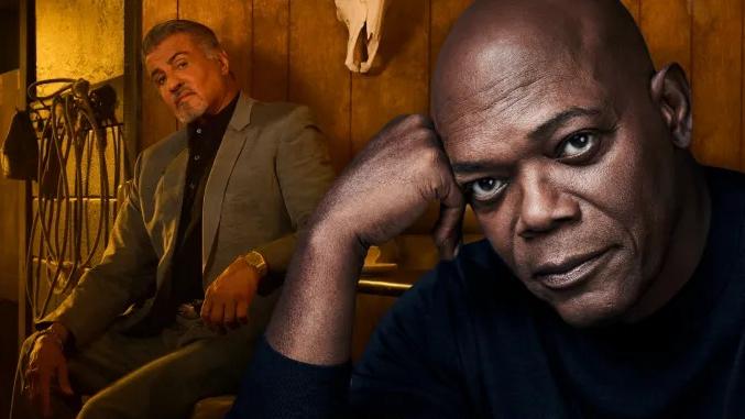 NOLA King Spinoff with Samuel L. Jackson Coming to Paramount+ // Sylvester Stallone and Samuel L Jackson - NOLA King - via Paramount+