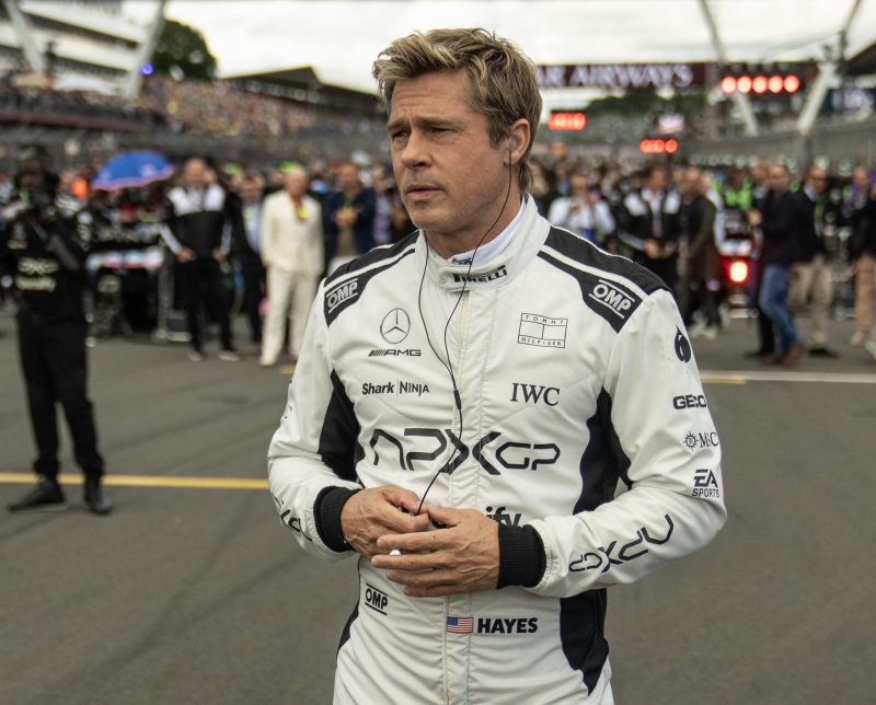 Brad Pitt Returns to the Track in Warner Bros.&rsquo; &ldquo;F1&rdquo; // BRAD PITT as Sonny Hayes in Apple Original Films&rsquo; &ldquo;F1&reg; The Movie,&rdquo; a Warner Bros. Pictures release: &copy; 2025 Warner Bros. Entertainment Inc. All Rights Reserved.