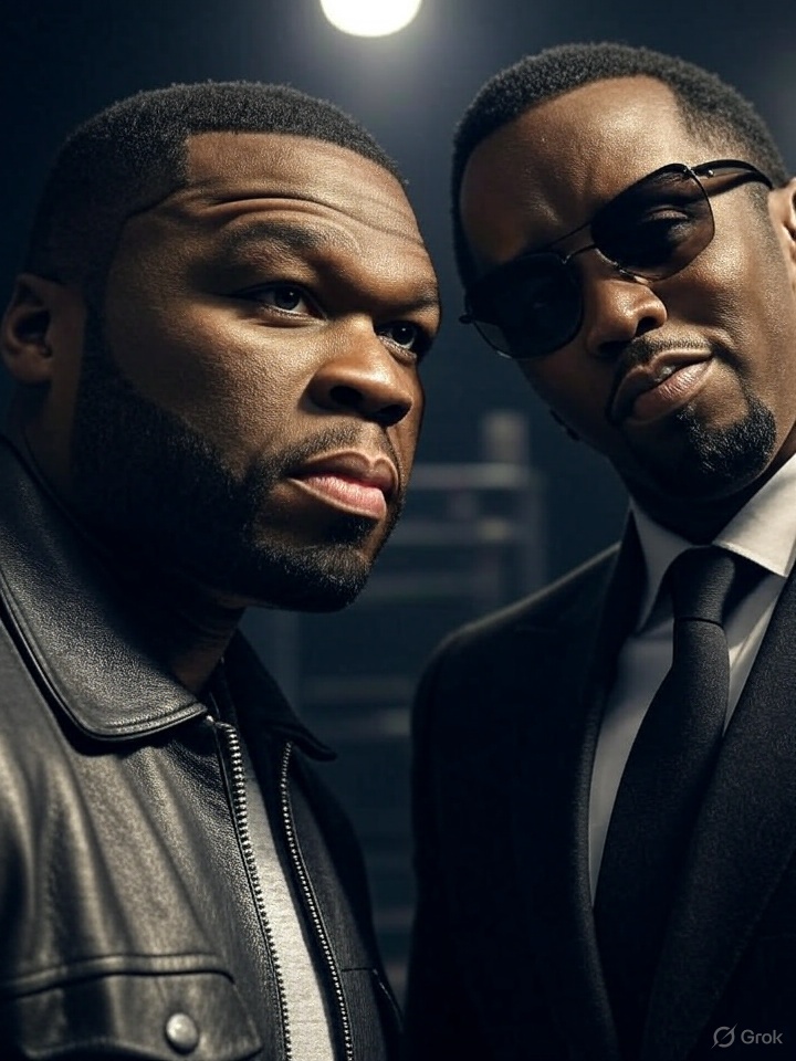 50 Cent and Sean Combs