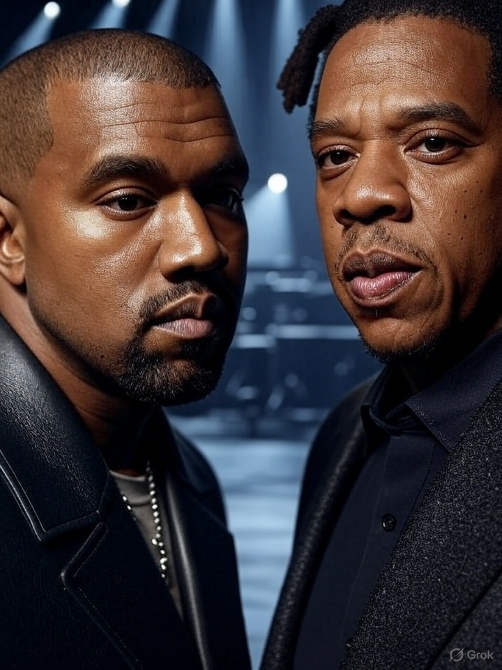 AI-generated JAY-Z and Kanye West