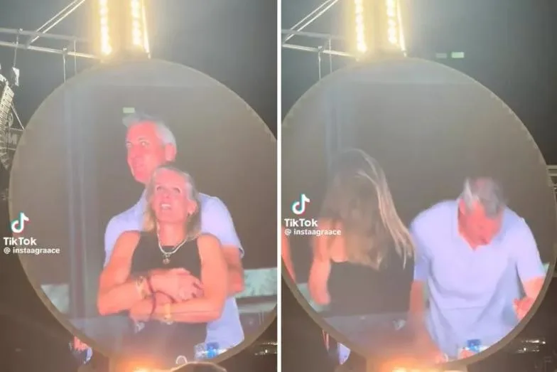 Astronomer CEO Andy Byron and Kristin Cabot - screenshot