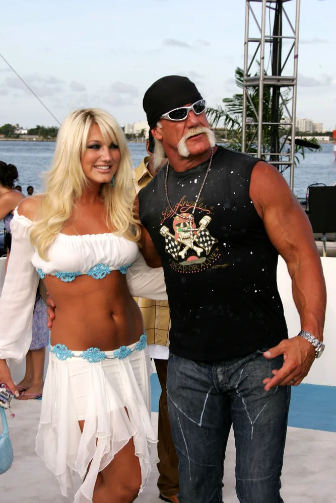 Brooke Hogan and Hulk Hogan