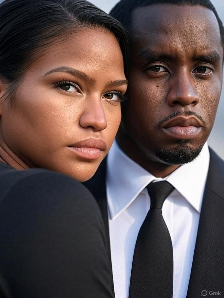 Cassie and Diddy - via GrokAI