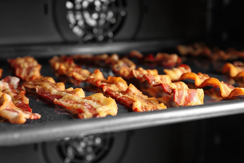 Tasty strips of bacon