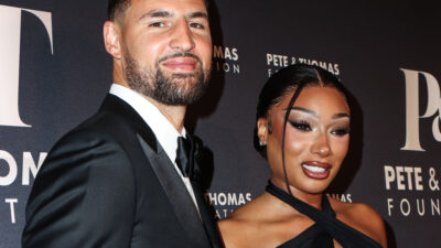 Klay Thompson and Megan Thee Stallion