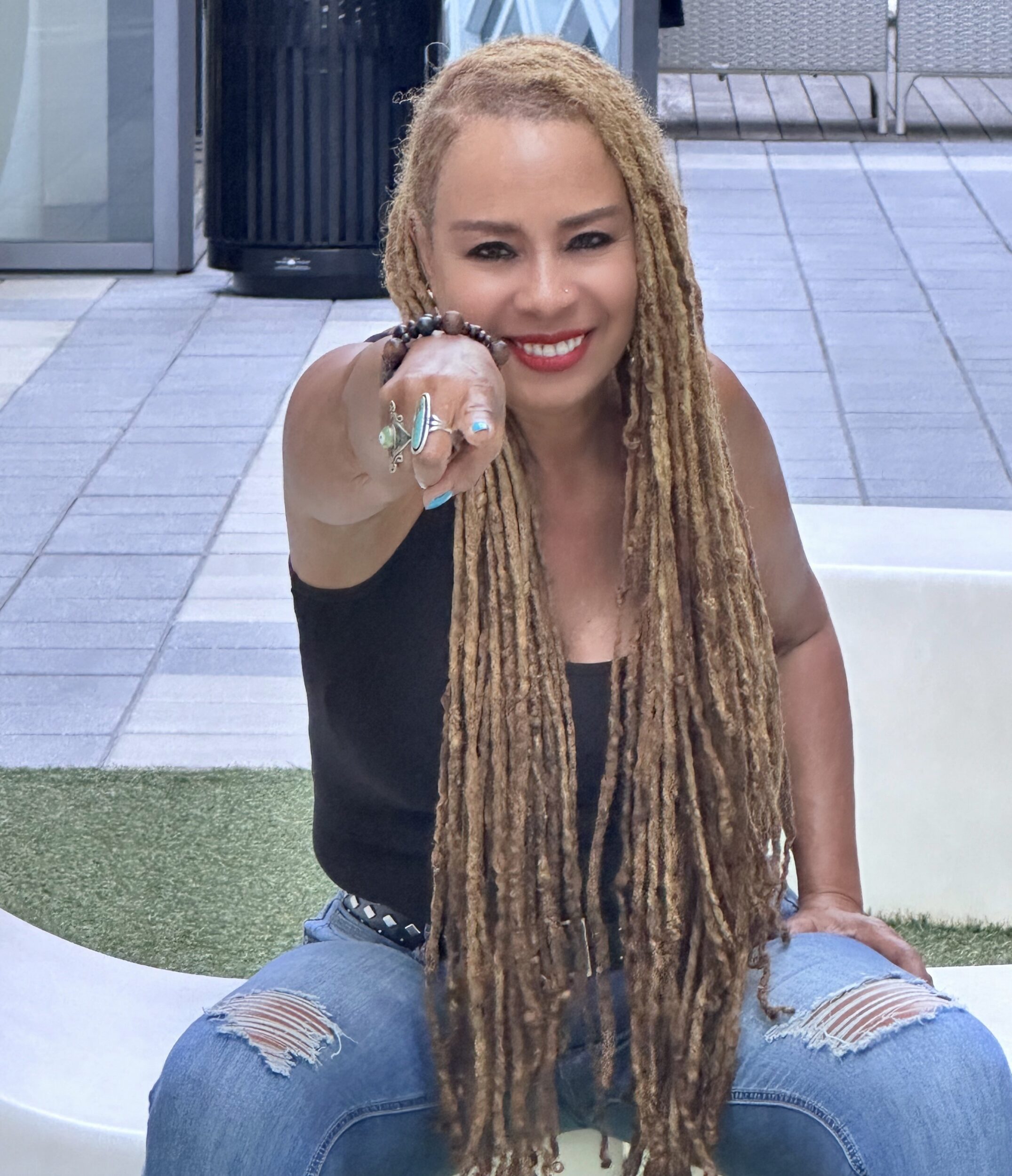 Dorie Pride, a recording artist for change. Photo: Courtesy of Dorie Pride