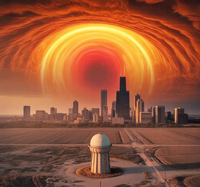 Heat Dome over Central US - via EURai