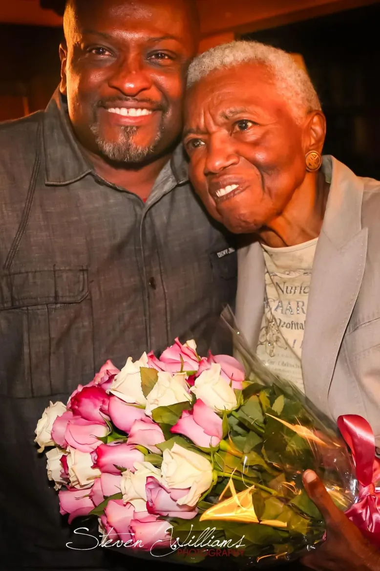 Jeffrey King, Director of In The Meantime, and Jewel Thais Williams