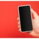 man holding smartphone