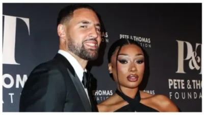 Klay Thompson and Megan Thee Stallion