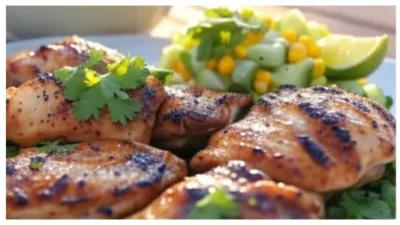 soy-lime grilled chicken