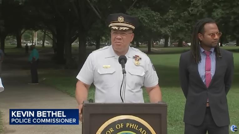 Philadelphia Mass Shooting - Kevin Bethel Police Commissioner - screenshot
