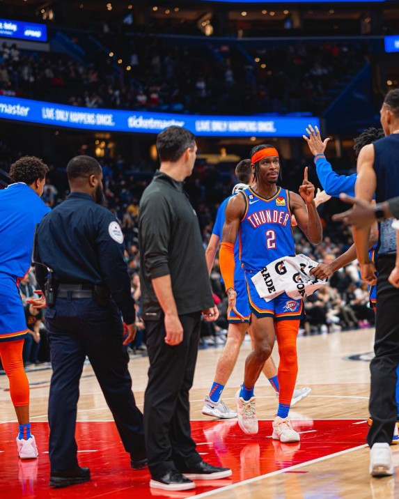 NBA star Shai Gilgeous-Alexander