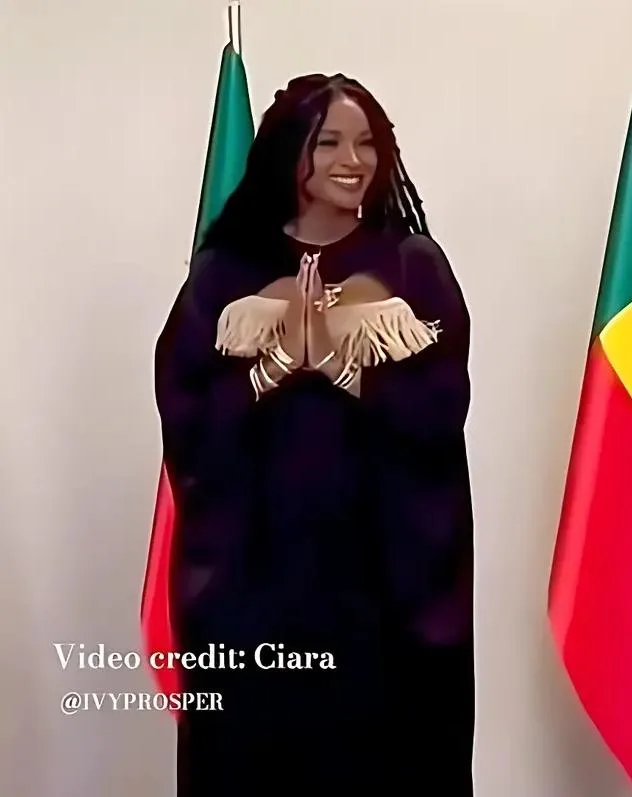 Singer Ciara Gets Citizenship In Benin - screenshot