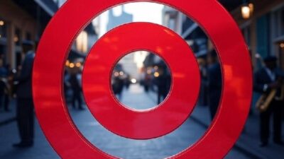 Target logo (with New Orleans Bgrd) - via GrokAI