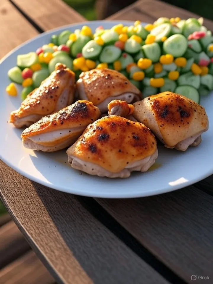 soy-lime grilled chicken