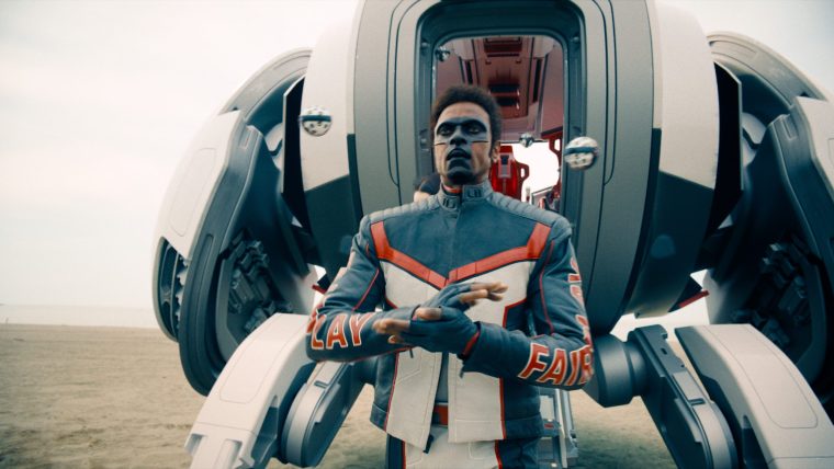 EDI GATHEGI as Mr. Terrific in DC Studios&rsquo; and Warner Bros. Pictures&rsquo; &ldquo;SUPERMAN,&rdquo; a Warner Bros. Pictures release.