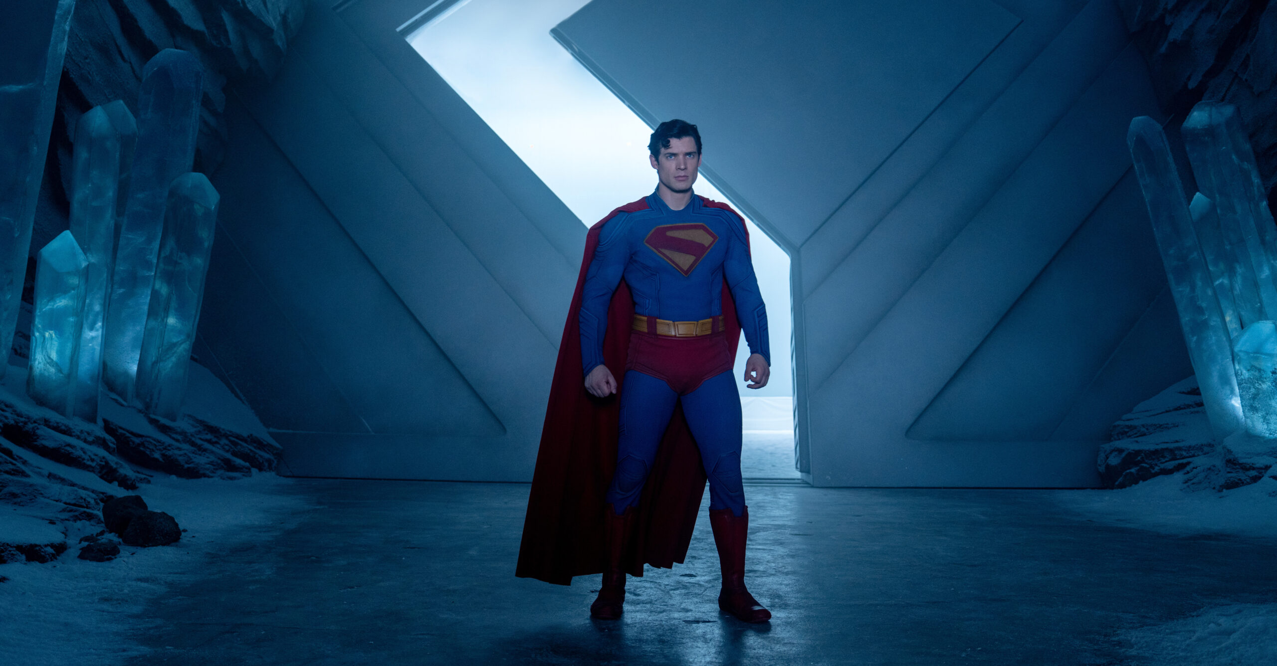 DAVID CORENSWET as Superman in DC Studios&rsquo; and Warner Bros. Pictures&rsquo; &ldquo;SUPERMAN,&rdquo; a Warner Bros. Pictures release