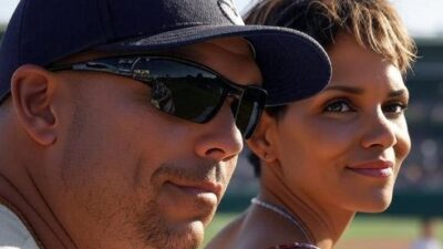 David Justice and Halle Berry - via GrokAI