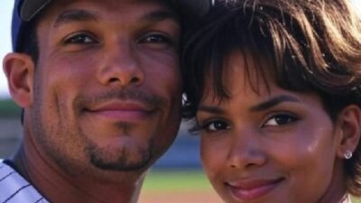 David Justice and Halle Berry - via GrokAI