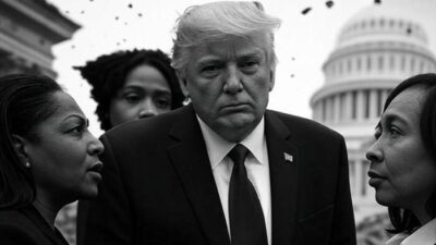 Donald Trump (and unhappy Black women) - via GrokAI