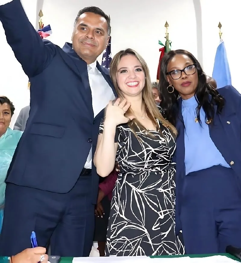 Dr Flavio Alberto President of Puebla Bar Assoc and DR Andrise Bass Diplomatic Strategist Peace Building Expert IPPDR