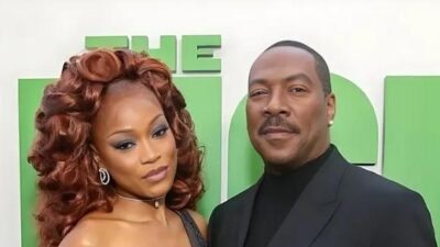 Keke Palmer and Eddie Murphy at LA premiere of The Pickup (courtesy of Amazon Prime Video)