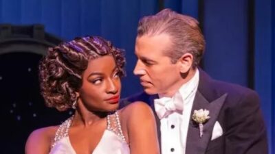 Leandra Ellis-Gaston (Sugar) and Matt Loehr (Joe) Photo by Matthew Murphy