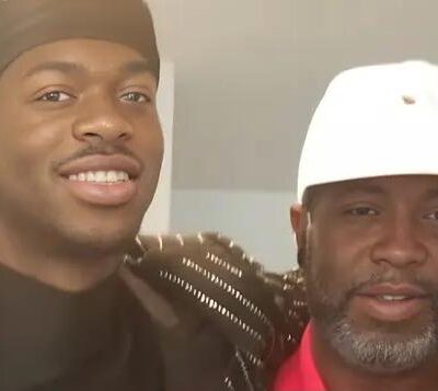 Lil Nas X and father Robert Stafford - via Instagram