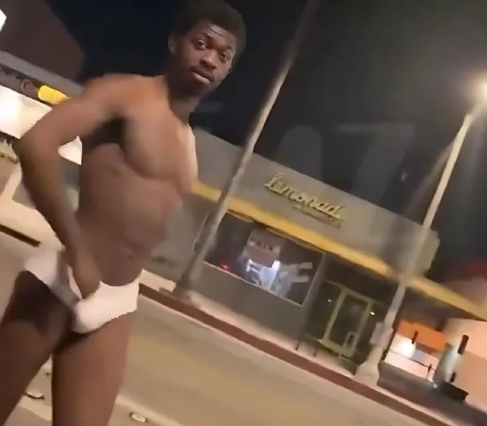 Lil Nas X (in underwear) - screenshot