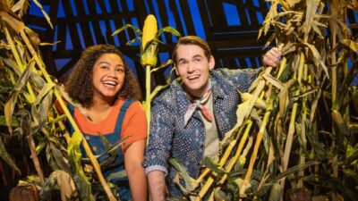 Maya Lagerstam (Storyteller 1) and Tyler Joseph Ellis (Storyteller 2). Photo by Matthew Murphy and Evan Zimmerman