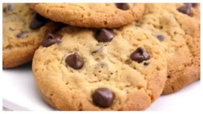 close up on Chocolate Chip Cookies