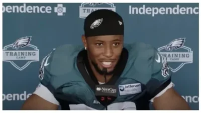 Saquon Barkley-Philadelphia Eagles running back