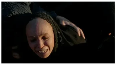 Nicolas Cage and FKA Twigs star as Joseph and Mary, the parents of Jesus Christ, in the biblical horror film 'The Carpenter&rsquo;s Son.'