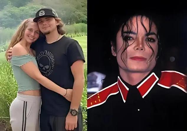 Prince Jackson and Michael Jackson