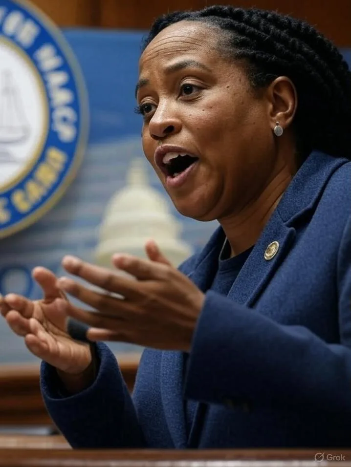 NAACP spokesperson urges California legislature to pass stalled reparations bill / via GrokAI