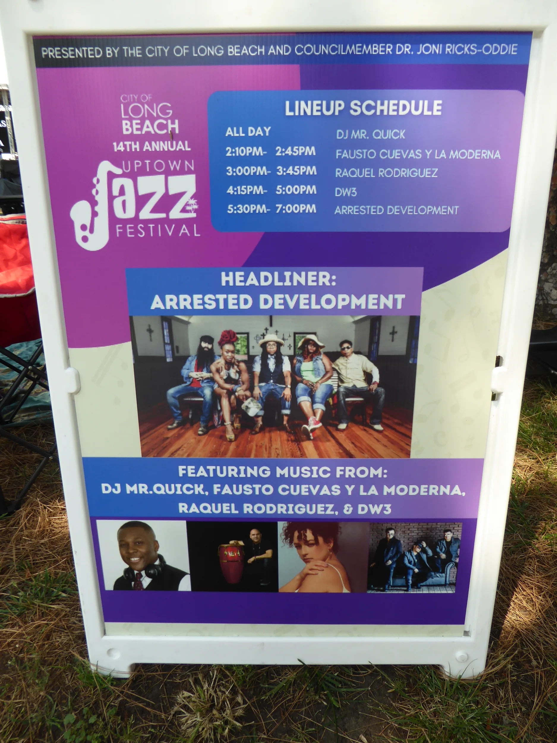 Uptown Jazz Festival Jazz Festival Promotional Poster: Photo Credit, Ricky Richardson