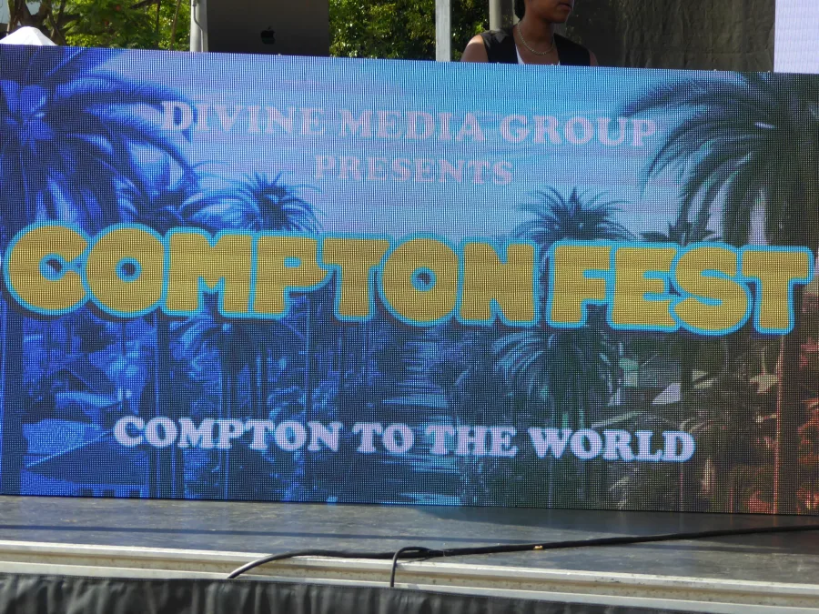 Compton Fest Signage: Photo Credit, Ricky Richardson